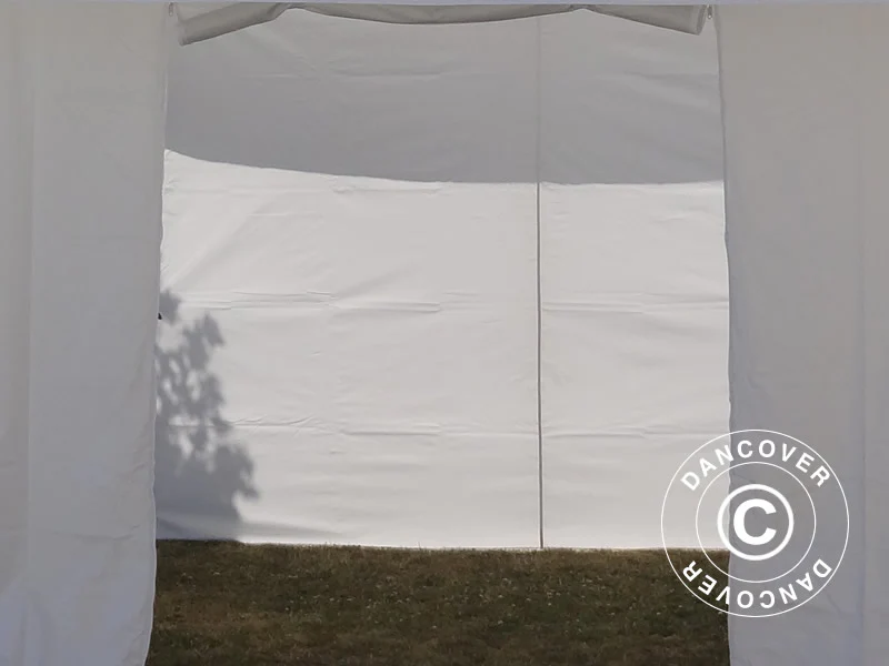 Snabbtält FleXtents Basic v.3, 3x6m Vit, inkl. 4 sidor - Image 8
