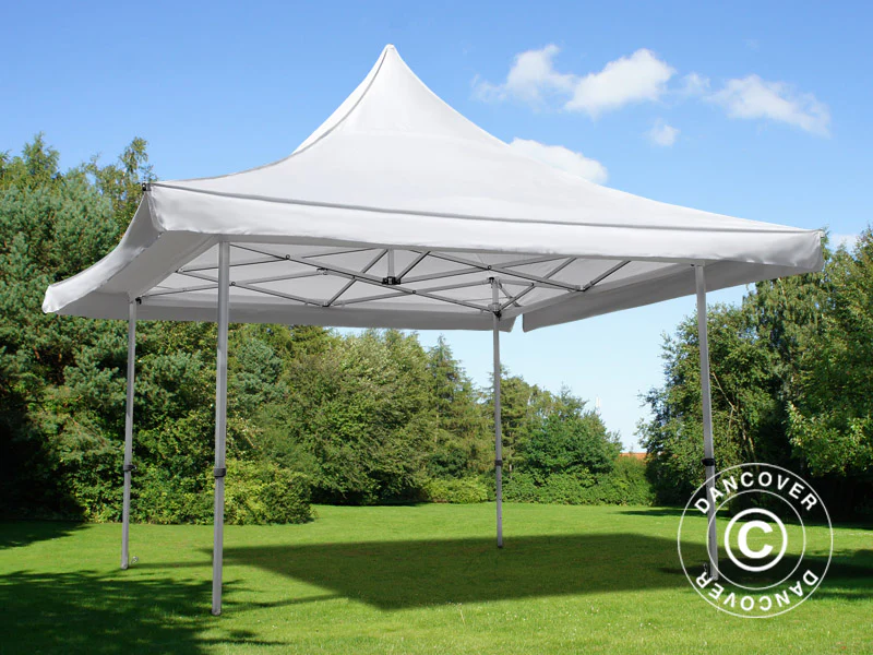 Snabbtält FleXtents Pagoda Xtreme 50 3x3m / (4x4m) Vit - Image 3