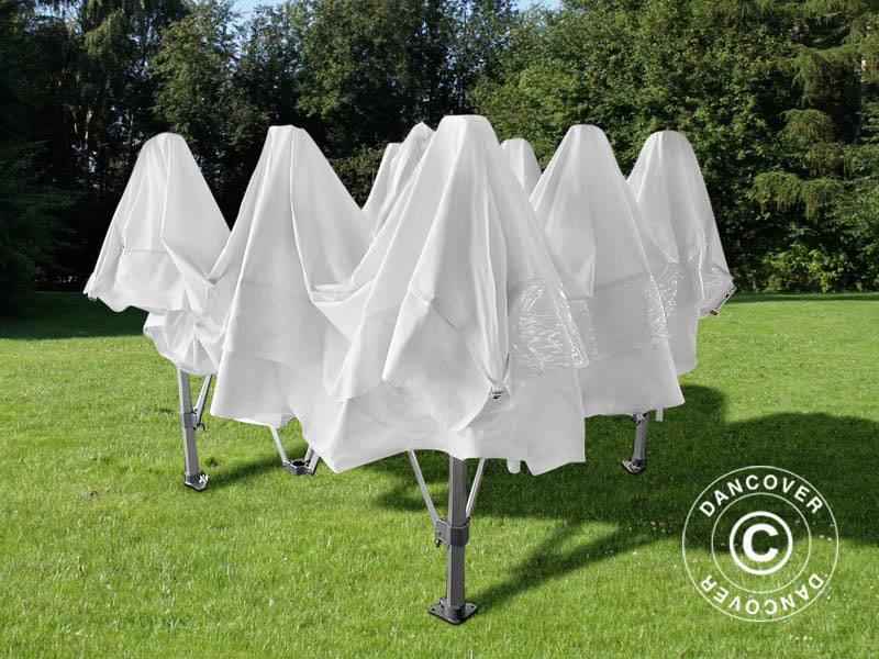 Snabbtält FleXtents Pagoda Xtreme 50 3x3m / (4x4m) Vit - Image 9