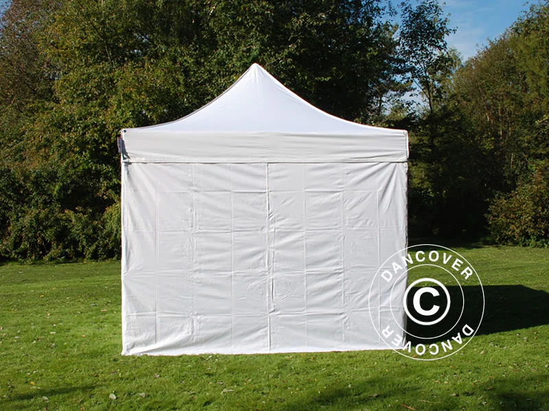 Snabbtält FleXtents PRO 2,5x2,5m Vit, inkl. 4 sidor - Image 2