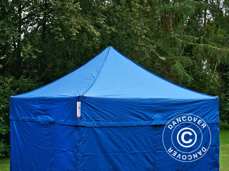 Snabbtält FleXtents PRO 2x2m Blå, inkl. 4 sidor - Image 11