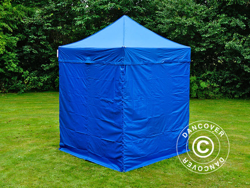 Snabbtält FleXtents PRO 2x2m Blå, inkl. 4 sidor - Image 12