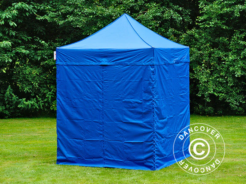 Snabbtält FleXtents PRO 2x2m Blå, inkl. 4 sidor - Image 8