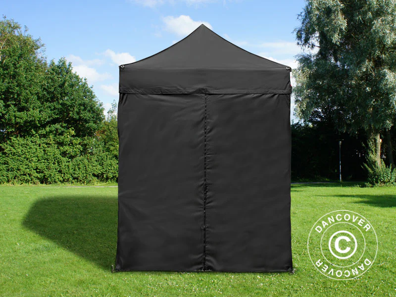 Snabbtält FleXtents PRO 2x2m Svart, inkl. 4 sidor - Image 7