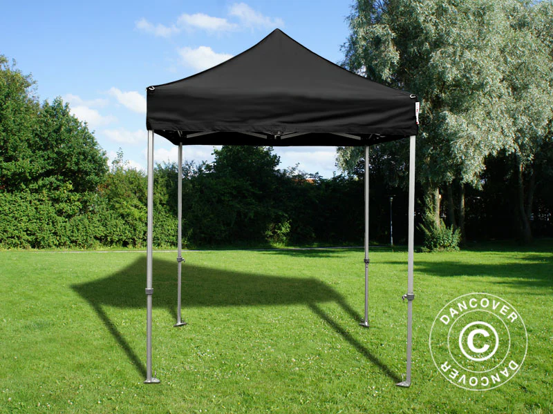 Snabbtält FleXtents PRO 2x2m Svart, inkl. 4 sidor - Image 9