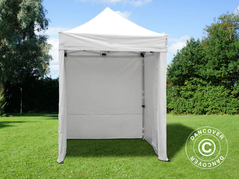 Snabbtält FleXtents PRO 2x2m Vit, inkl. 4 sidor - Image 4