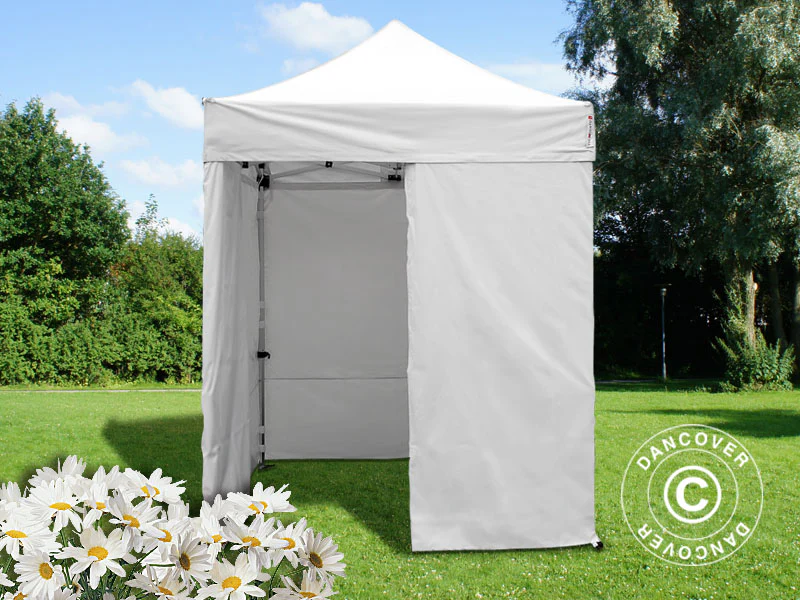 Snabbtält FleXtents PRO 2x2m Vit, inkl. 4 sidor - Image 7