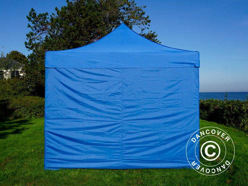 Snabbtält FleXtents PRO 3x3m Blå, inkl. 4 sidor - Image 4