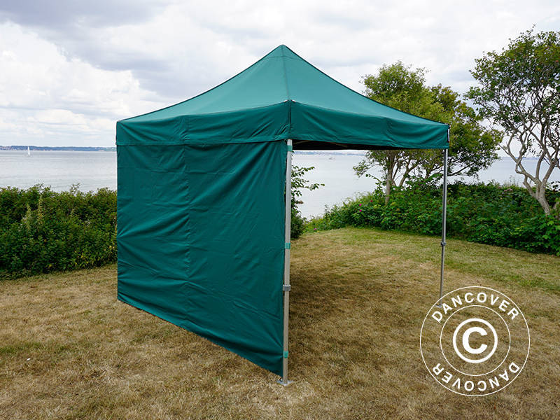 Snabbtält FleXtents PRO 3x3m Grön, inkl. 4 sidor - Image 12