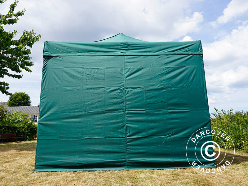 Snabbtält FleXtents PRO 3x3m Grön, inkl. 4 sidor - Image 5