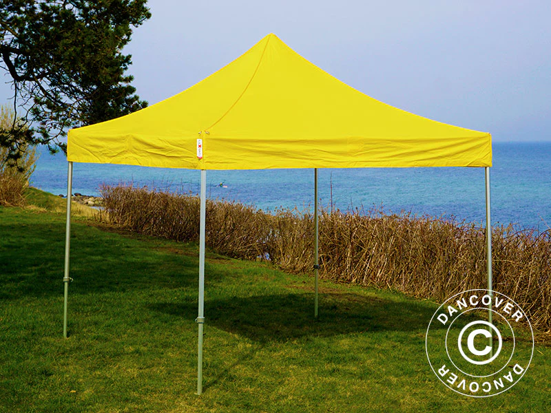 Snabbtält FleXtents PRO 3x3m Gul - Image 8