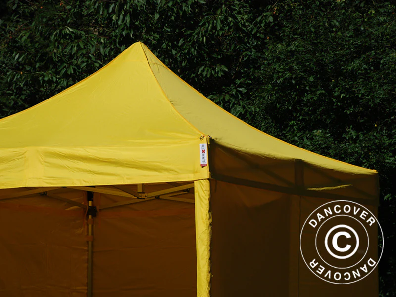 Snabbtält FleXtents PRO 3x3m Gul, inkl. 4 sidor - Image 19