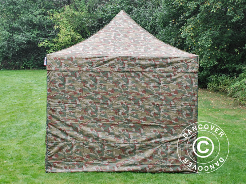 Snabbtält FleXtents PRO 3x3m Kamouflage, inkl. 4 sidor - Image 16