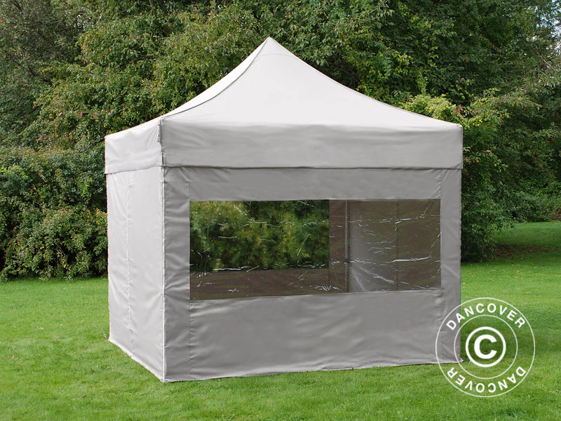 Snabbtält FleXtents PRO 3x3m Latte, inkl. 4 sidor - Image 10