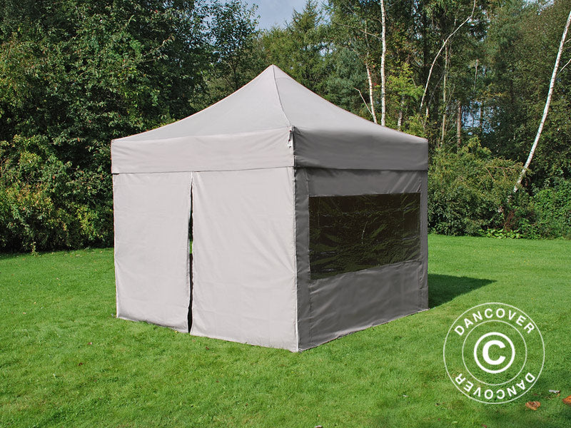 Snabbtält FleXtents PRO 3x3m Latte, inkl. 4 sidor - Image 14