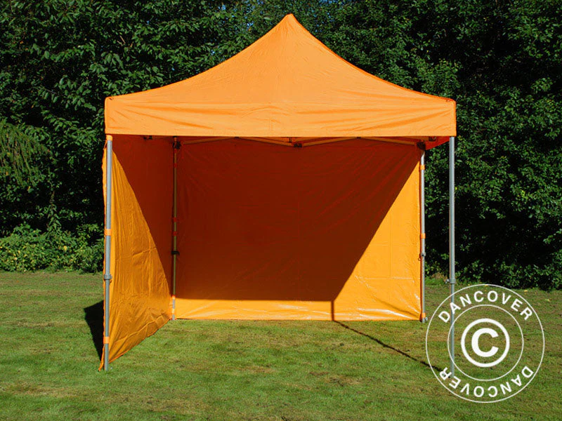 Snabbtält FleXtents PRO 3x3m Orange, inkl. 4 sidor - Image 17