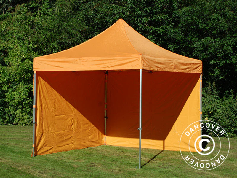 Snabbtält FleXtents PRO 3x3m Orange, inkl. 4 sidor - Image 18