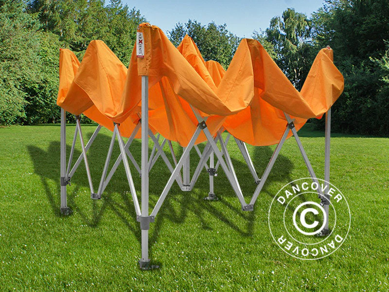 Snabbtält FleXtents PRO 3x3m Orange, inkl. 4 sidor - Image 22