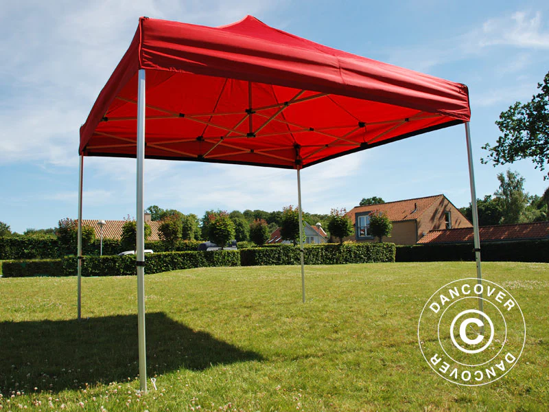 Snabbtält FleXtents PRO 3x3m Röd - Image 5