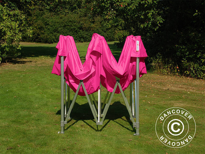 Snabbtält FleXtents PRO 3x3m Rosa - Image 4