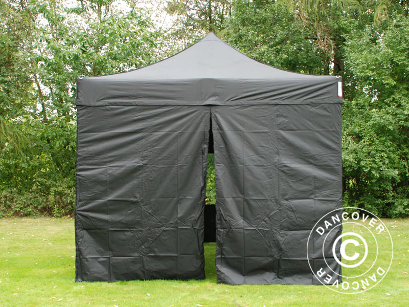Snabbtält FleXtents PRO 3x3m Svart, inkl. 4 sidor - Image 10