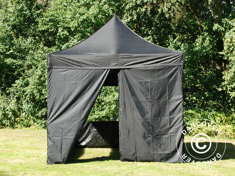Snabbtält FleXtents PRO 3x3m Svart, inkl. 4 sidor - Image 18