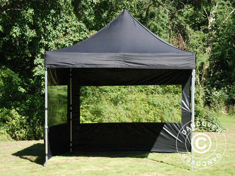 Snabbtält FleXtents PRO 3x3m Svart, inkl. 4 sidor - Image 26