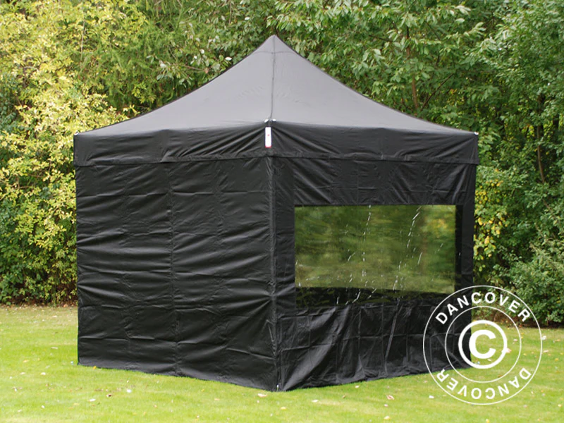 Snabbtält FleXtents PRO 3x3m Svart, inkl. 4 sidor - Image 27