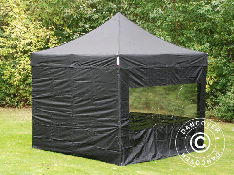 Snabbtält FleXtents PRO 3x3m Svart, inkl. 4 sidor - Image 29