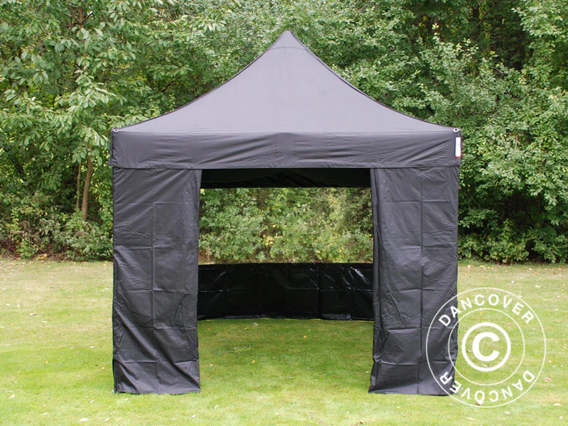 Snabbtält FleXtents PRO 3x3m Svart, inkl. 4 sidor - Image 31