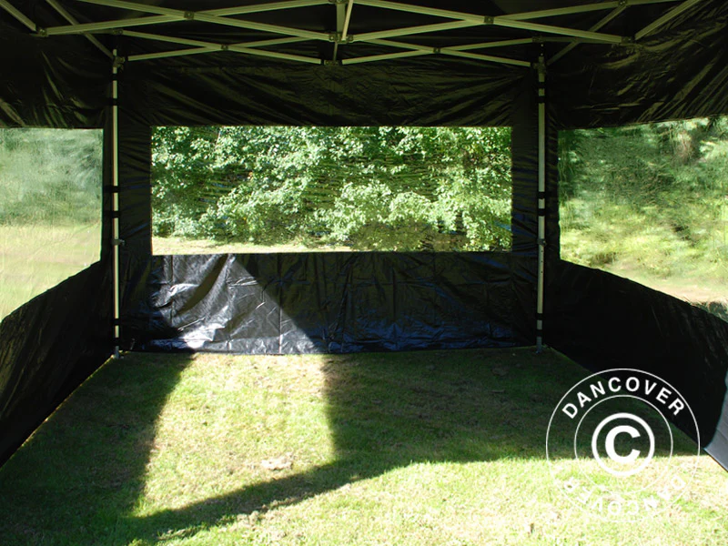 Snabbtält FleXtents PRO 3x3m Svart, inkl. 4 sidor - Image 32