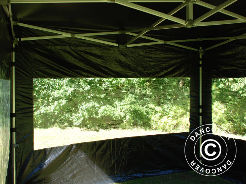 Snabbtält FleXtents PRO 3x3m Svart, inkl. 4 sidor - Image 33