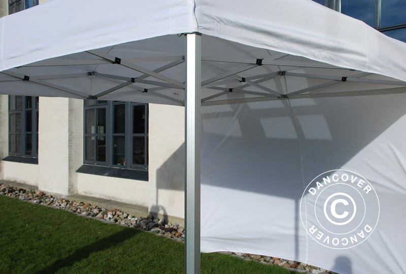 Snabbtält FleXtents PRO 3x3m Vit, Flamhämmande, inkl. 4 sidor - Image 10