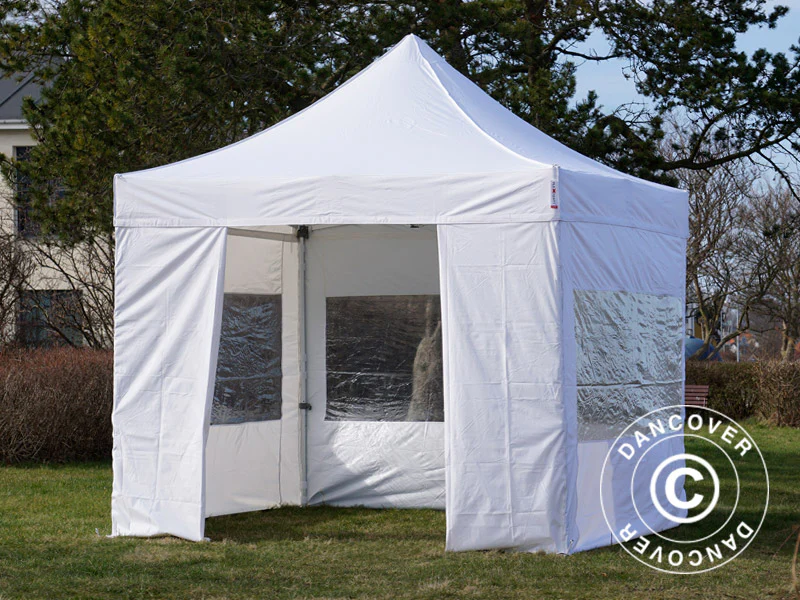 Snabbtält FleXtents PRO 3x3m Vit, inkl. 4 sidor - Image 29