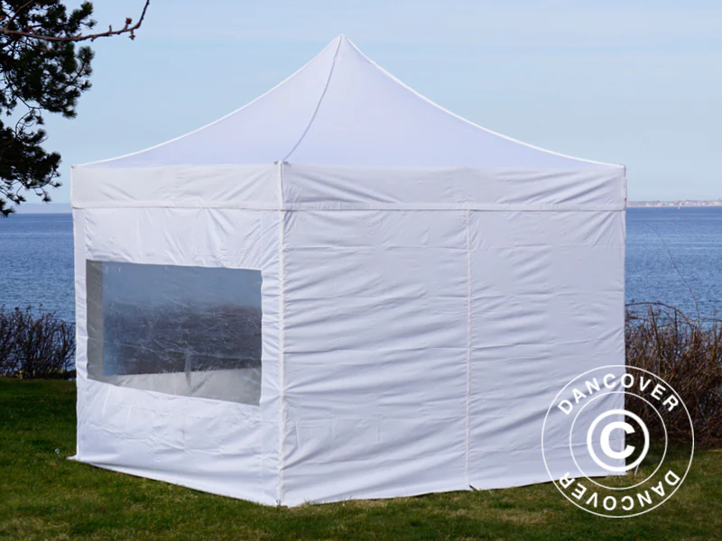 Snabbtält FleXtents PRO 3x3m Vit, inkl. 4 sidor - Image 7
