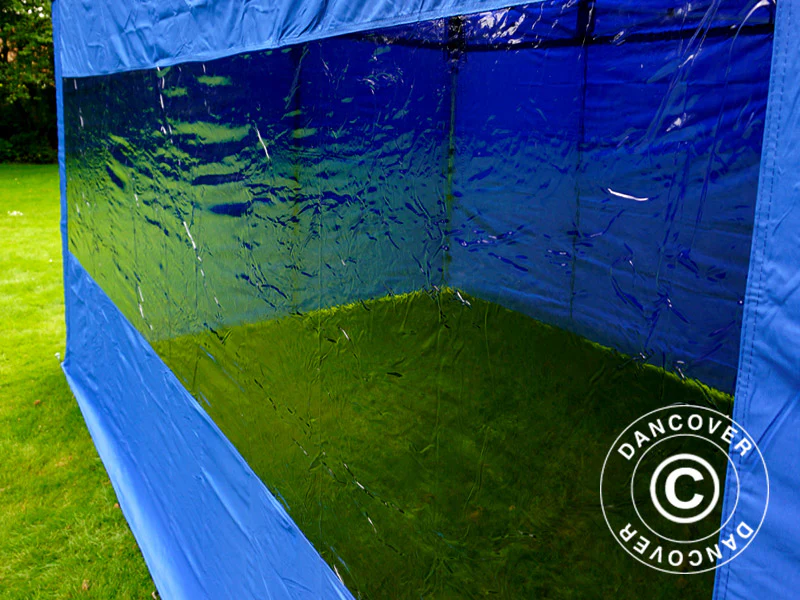 Snabbtält FleXtents PRO 3x4,5m Blå, inkl. 4 sidor - Image 13