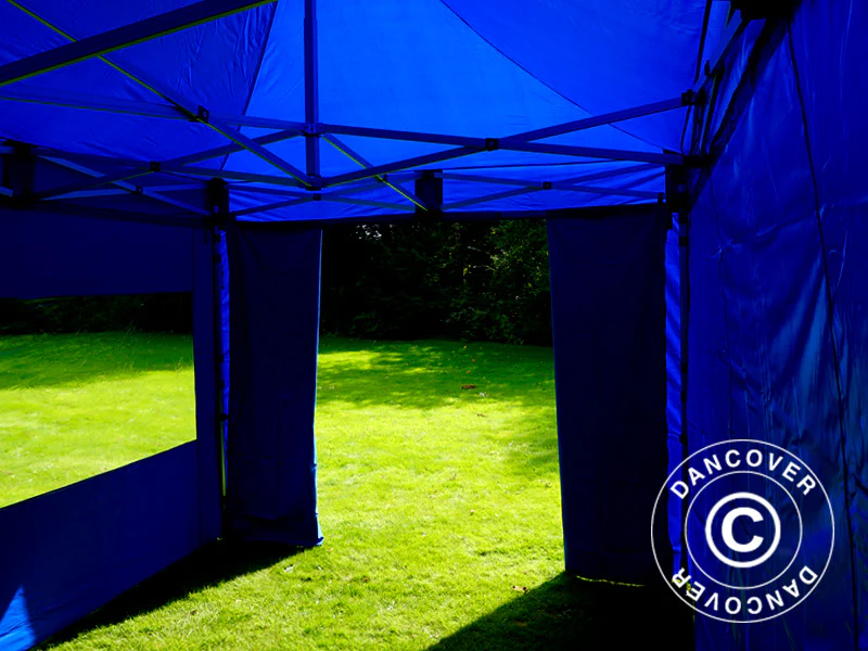 Snabbtält FleXtents PRO 3x4,5m Blå, inkl. 4 sidor - Image 16