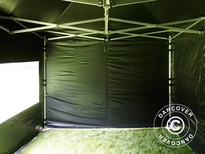 Snabbtält FleXtents PRO 3x4,5m Svart, inkl. 4 sidor - Image 10