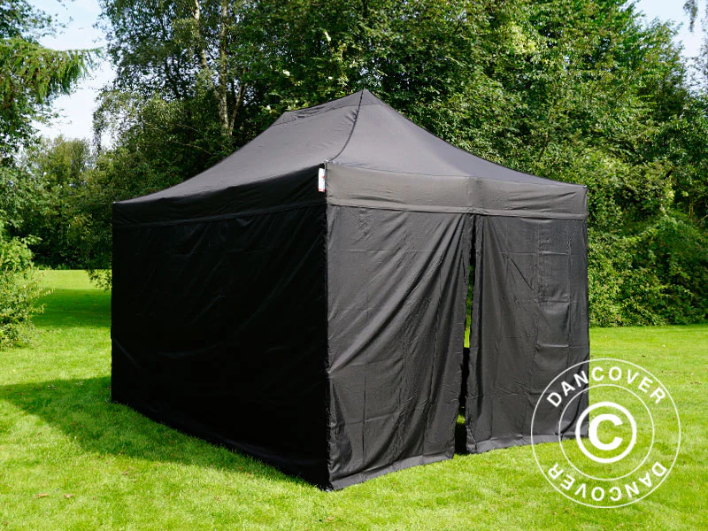 Snabbtält FleXtents PRO 3x4,5m Svart, inkl. 4 sidor - Image 15
