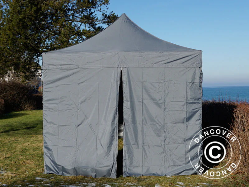 Snabbtält FleXtents PRO 3x6m Grå, inkl. 6 sidor - Image 30