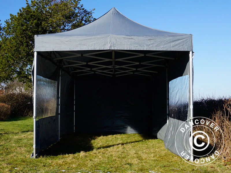 Snabbtält FleXtents PRO 3x6m Grå, inkl. 6 sidor - Image 38
