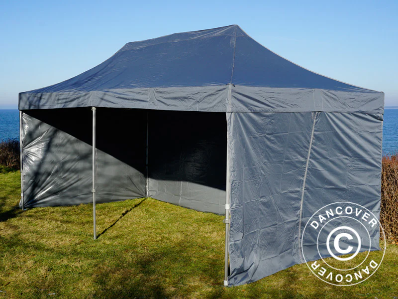Snabbtält FleXtents PRO 3x6m Grå, inkl. 6 sidor - Image 42