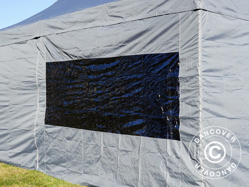 Snabbtält FleXtents PRO 3x6m Grå, inkl. 6 sidor - Image 43