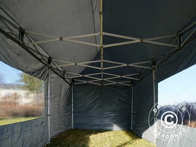Snabbtält FleXtents PRO 3x6m Grå, inkl. 6 sidor - Image 48