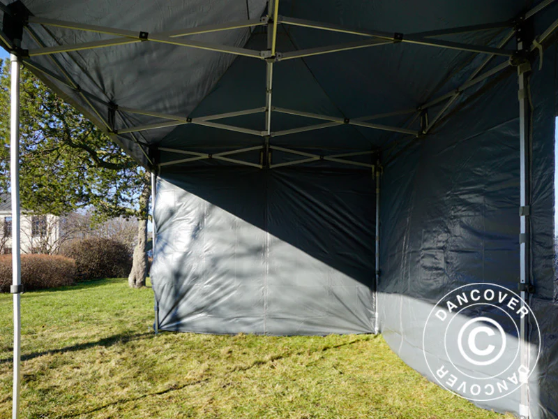 Snabbtält FleXtents PRO 3x6m Grå, inkl. 6 sidor - Image 51