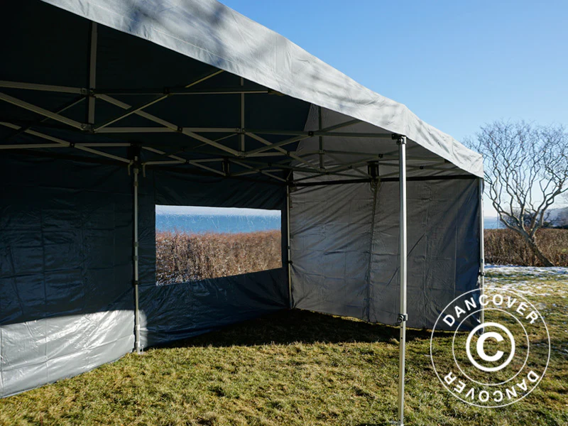 Snabbtält FleXtents PRO 3x6m Grå, inkl. 6 sidor - Image 52