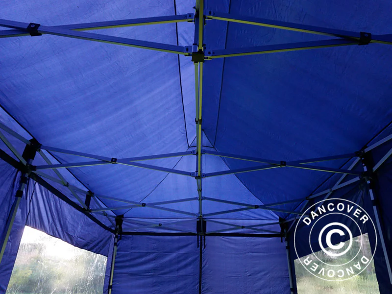 Snabbtält FleXtents PRO 3x6m Mörkblå, inkl. 6 sidor - Image 16