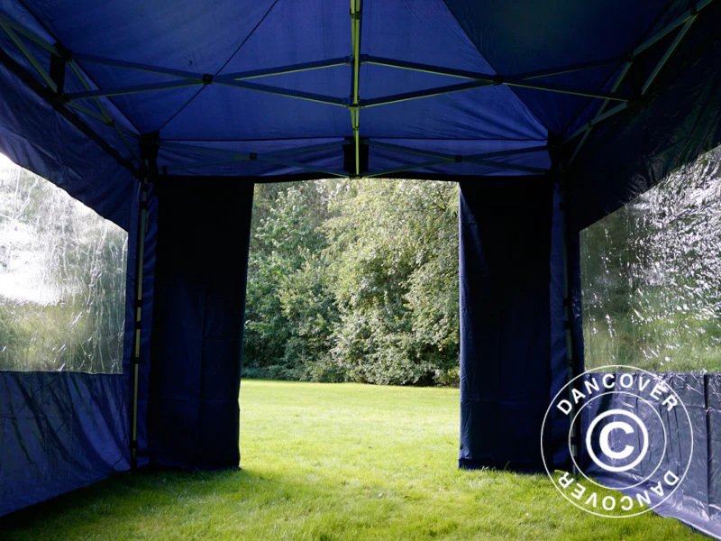 Snabbtält FleXtents PRO 3x6m Mörkblå, inkl. 6 sidor - Image 19