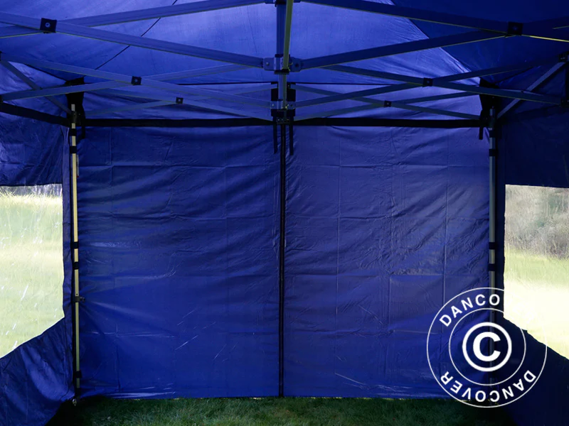 Snabbtält FleXtents PRO 3x6m Mörkblå, inkl. 6 sidor - Image 21