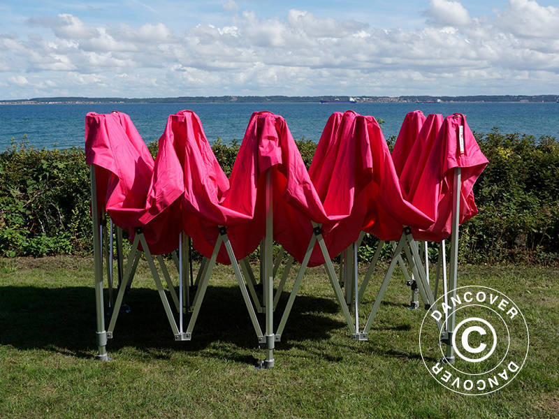 Snabbtält FleXtents PRO 3x6m Rosa - Image 5